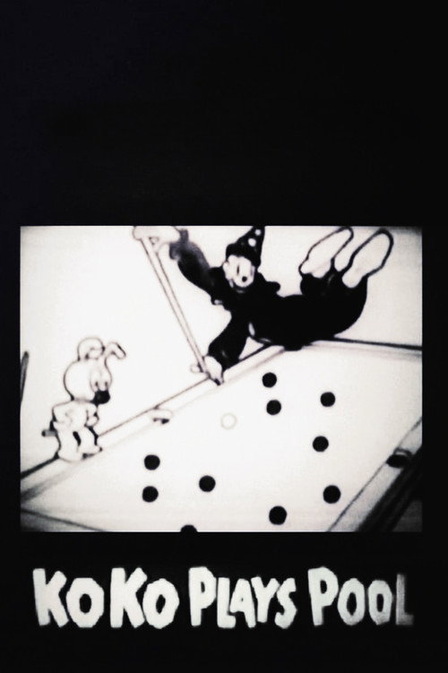 Koko Plays Pool Poster