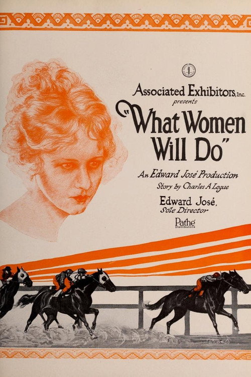 What Women Will Do Poster