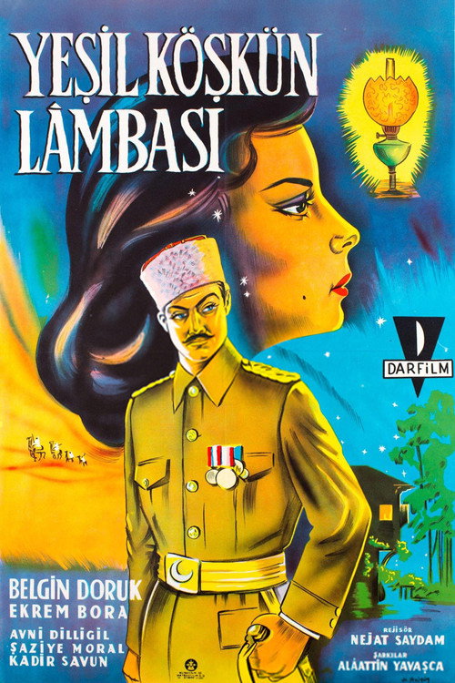 Yeşil Köşkün Lambası Poster