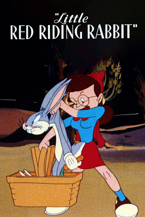 Little Red Riding Rabbit Poster