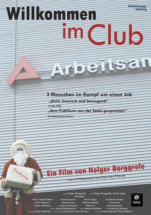 Willkommen im Club Poster