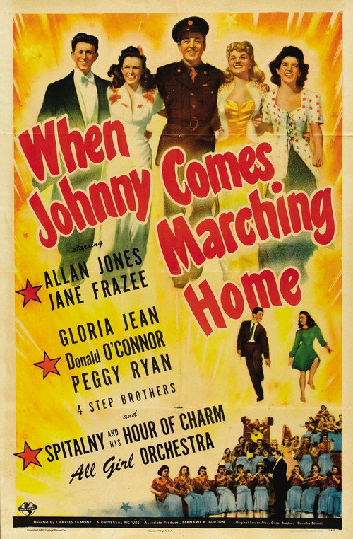 When Johnny Comes Marching Home Poster
