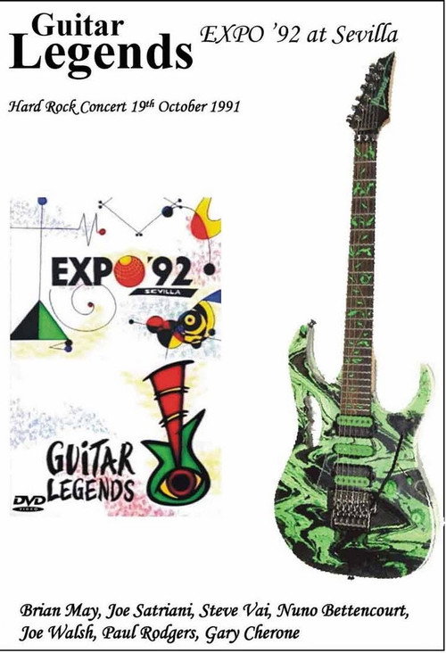 Guitar Legends EXPO '92 at Sevilla - The Hard Rock Night Poster