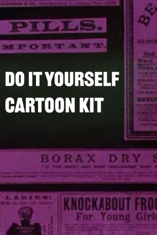 The Do-It-Yourself Cartoon Kit Poster