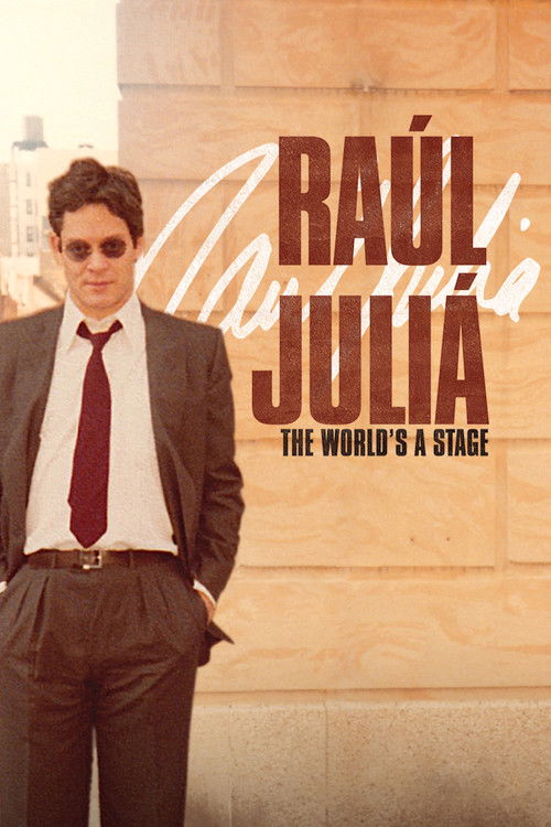 Raúl Juliá: The World’s a Stage Poster