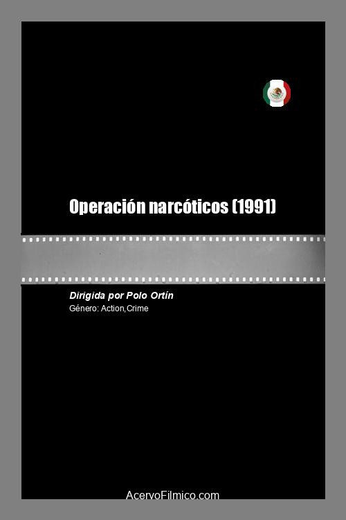 Operación narcóticos Poster
