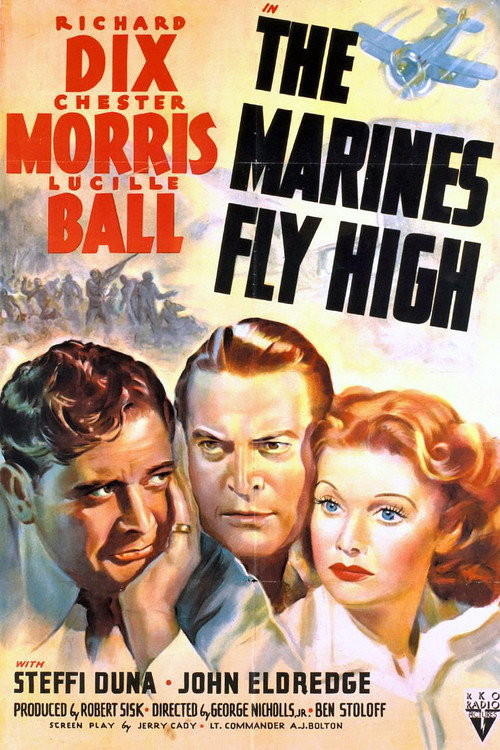 The Marines Fly High Poster