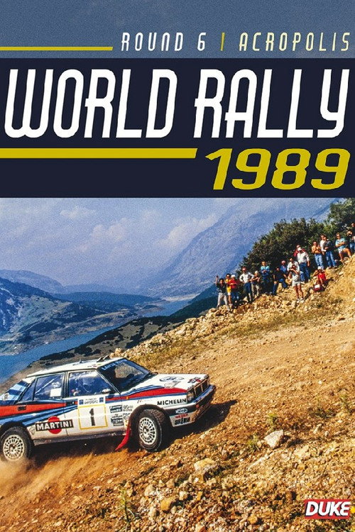 Acropolis Rally 1989 Poster