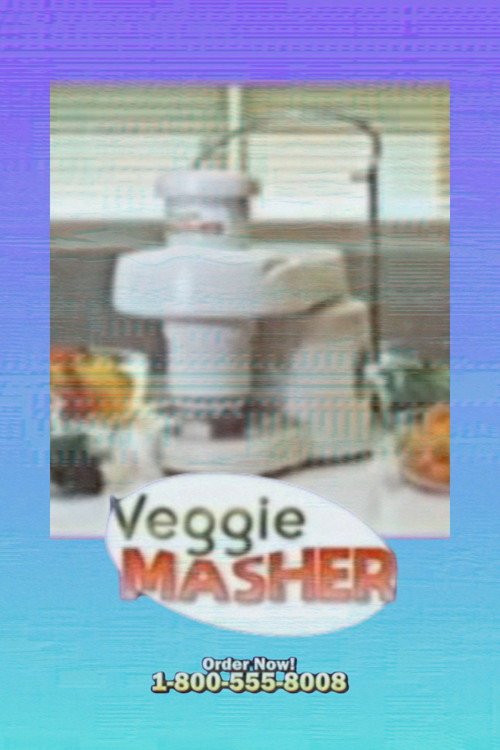 Veggie Masher Commercial Poster