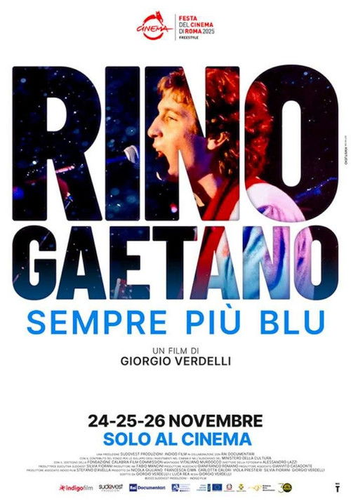 Rino Gaetano - Sempre più blu Poster