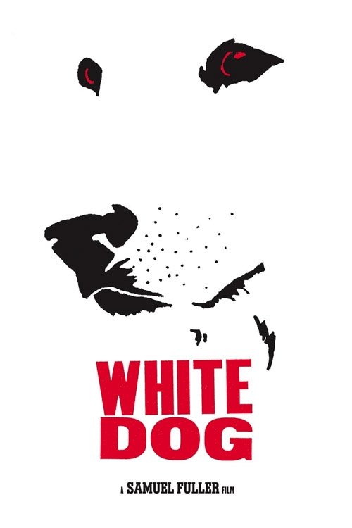 White Dog Poster