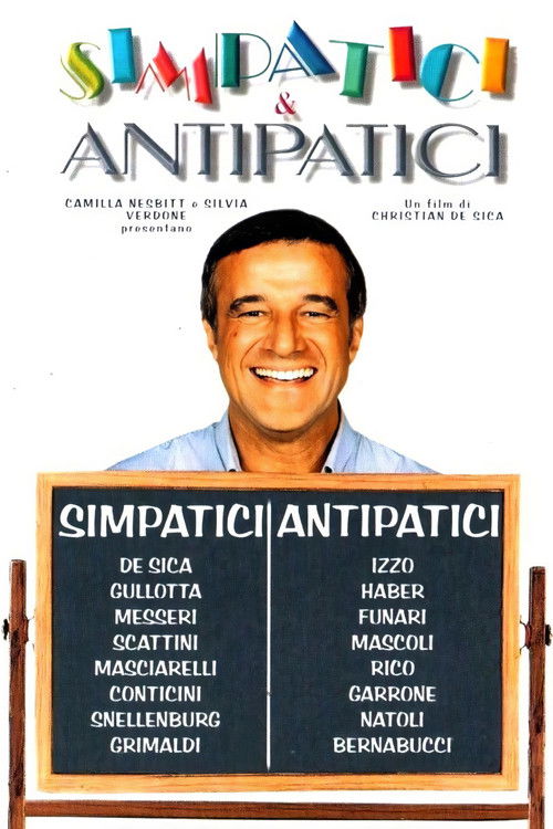 Simpatici & antipatici Poster