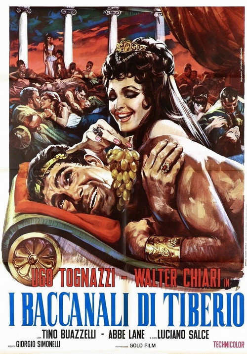 I baccanali di Tiberio Poster