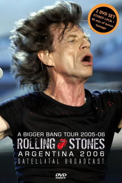 The Rolling Stones - A Bigger Bang: Live in Argentina Poster