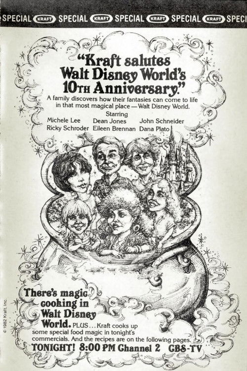 Kraft Salutes Walt Disney World's 10th Anniversary Poster