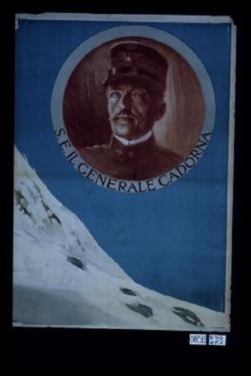 The Italian War at 3000m up the Adamello Poster