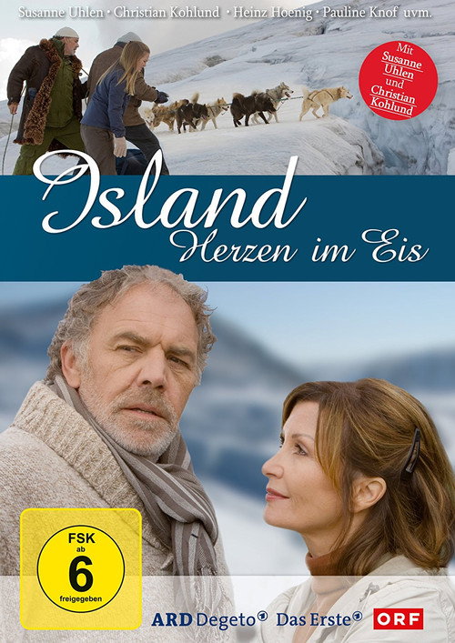 Island - Herzen im Eis Poster