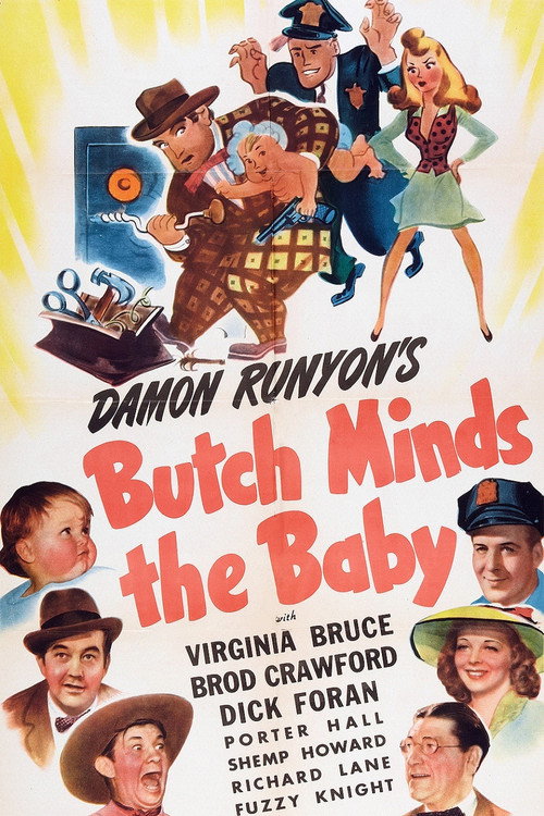 Butch Minds the Baby Poster