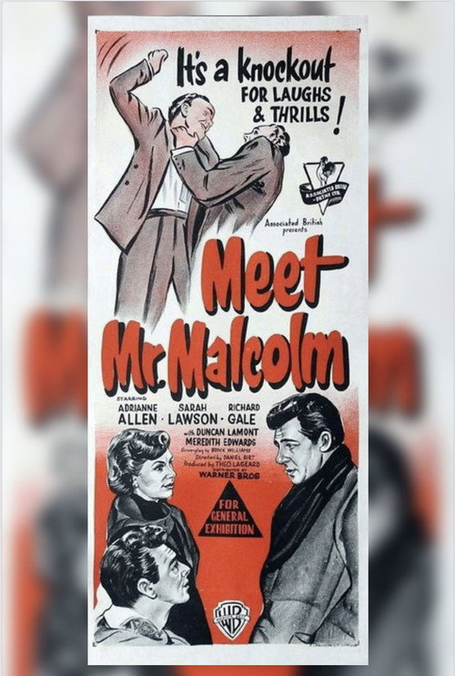 Meet Mr. Malcolm Poster