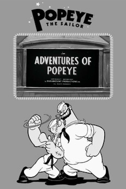 Adventures of Popeye Poster