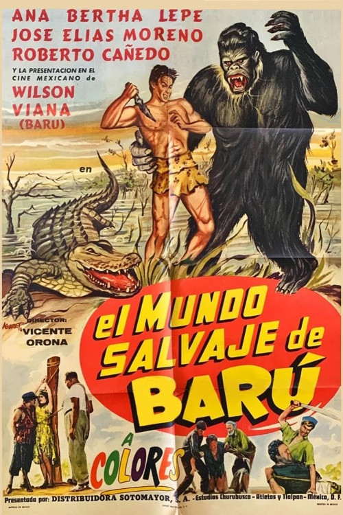 El mundo salvaje de Barú Poster