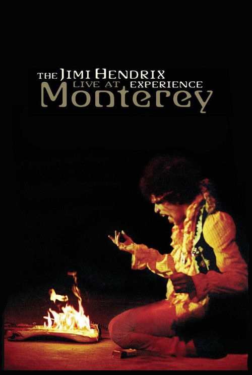 The Jimi Hendrix Experience: Live at Monterey Poster