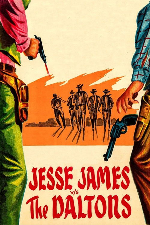 Jesse James vs. the Daltons Poster