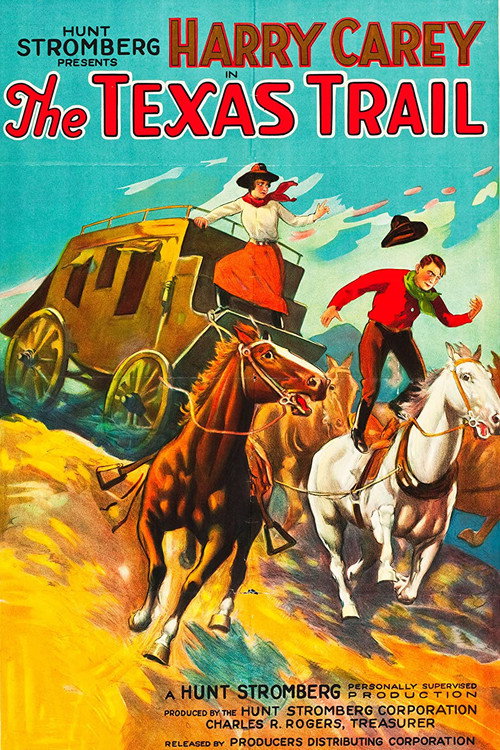 The Texas Trail Poster