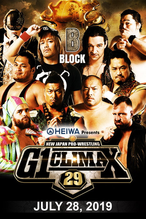 NJPW G1 Climax 29: Day 10 Poster
