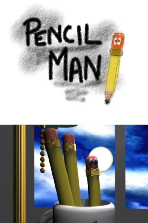 Pencilman Poster