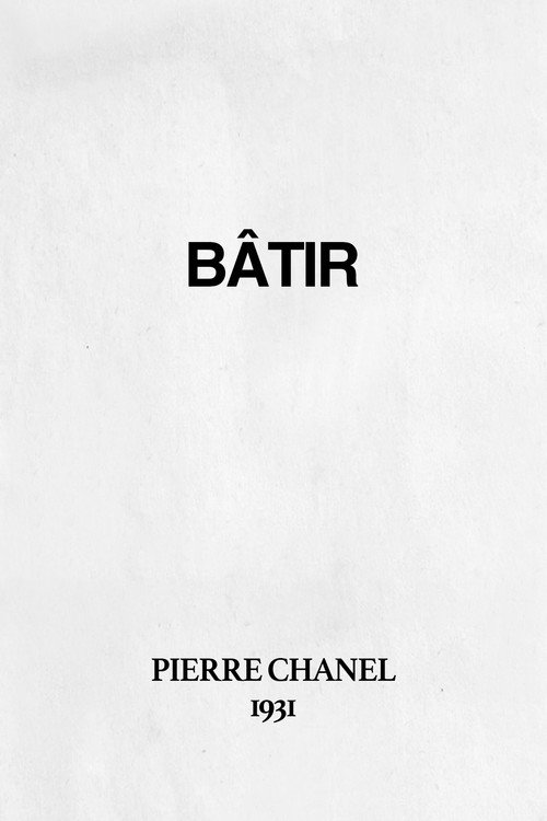 Bâtir Poster