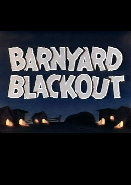 Barnyard Blackout Poster