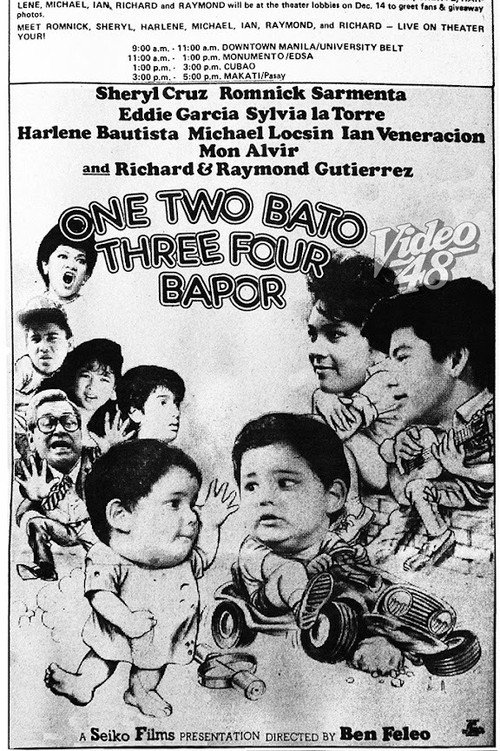 One Two Bato, Three Four Bapor Poster