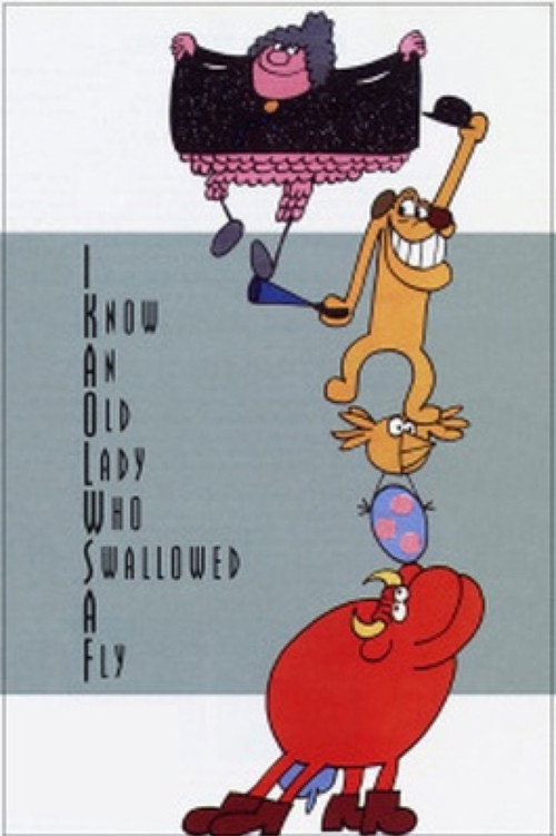 I Know an Old Lady Who Swallowed a Fly Poster