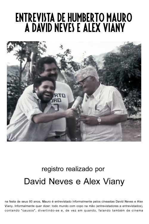 Entrevista de Humberto Mauro a David Neves e Alex Viany Poster