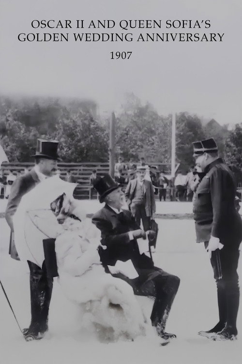 Oscar II and Queen Sofia’s Golden Wedding Anniversary Poster