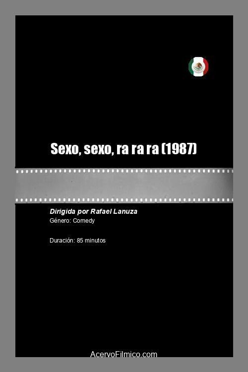 Sexo, sexo, ra ra ra Poster