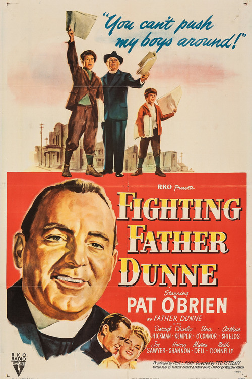 Fighting Father Dunne Poster