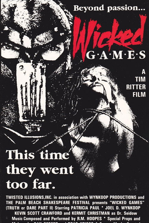 Wicked Games Poster