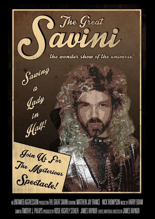 The Great Savini Poster