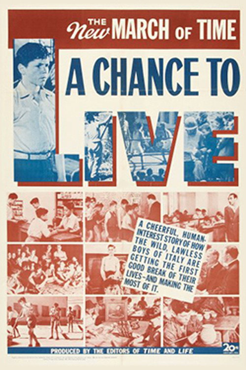 A Chance to Live Poster