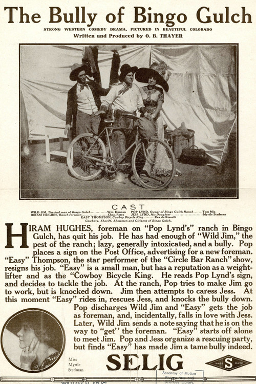 The Bully of Bingo Gulch Poster