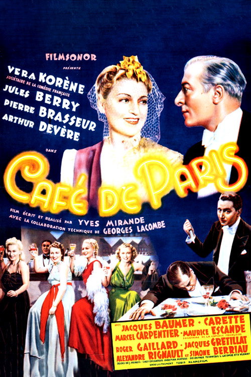 Café de Paris Poster