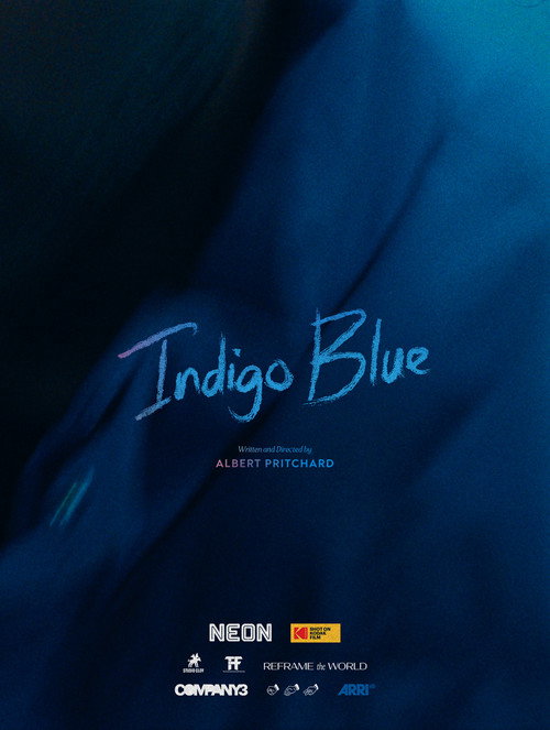 Indigo Blue Poster