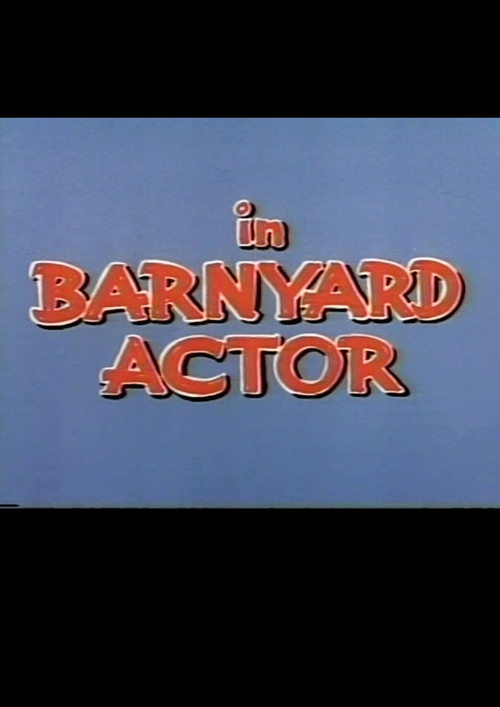 Barnyard Actor Poster