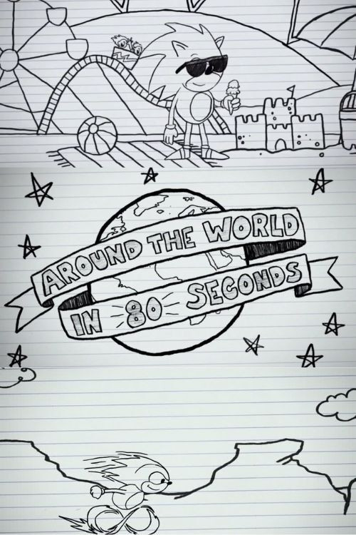 Sonic the Hedgehog - Around the World in 80 Seconds Poster