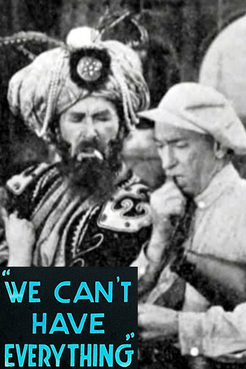 We Can't Have Everything Poster