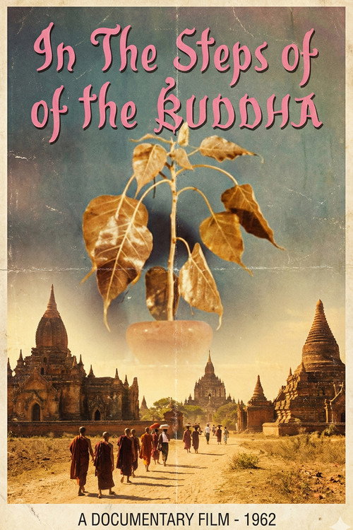 In The Steps of Buddha Poster