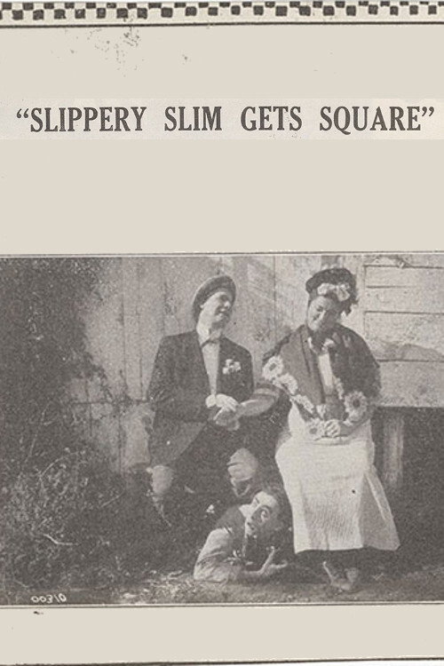 Slippery Slim Gets Square Poster