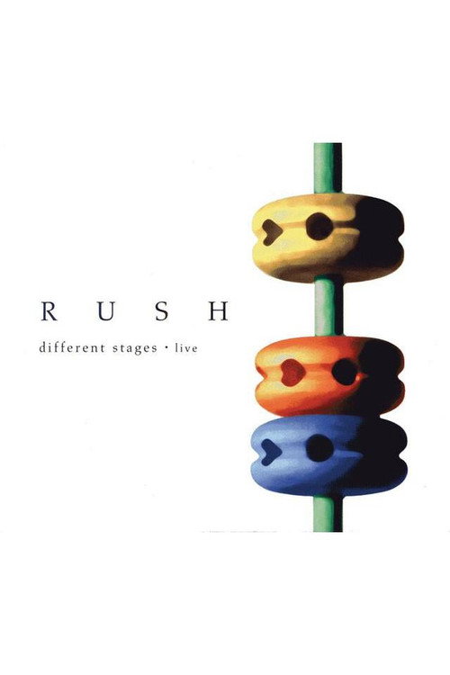 Rush: Different Stages - Live Poster